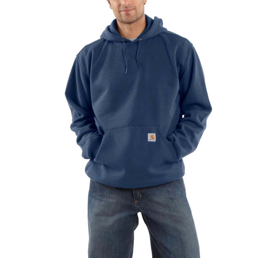 CARHARTT K121 Midweight Hoodie Men's M New Navy Blue Original Fit Pullover #178